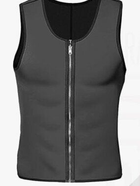 Men's Sweat Sauna Vest Neoprene Workout Tank Top
